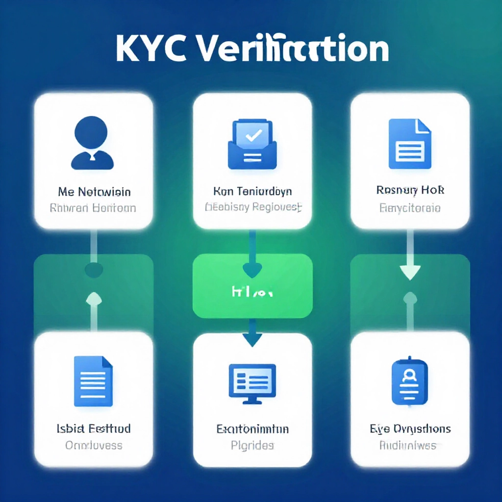 KYC 驗證流程資訊圖,包含玩家註冊、真實姓名檢查、反洗錢控制與安全資金提領